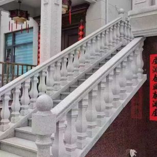 来宾 天然石材 阳台庭院护栏、栏杆
