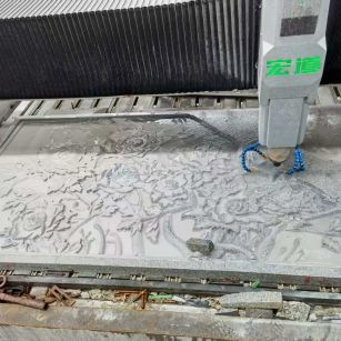 来宾 别墅墙面石材雕刻