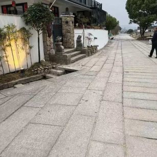 来宾仿古石铺装效果