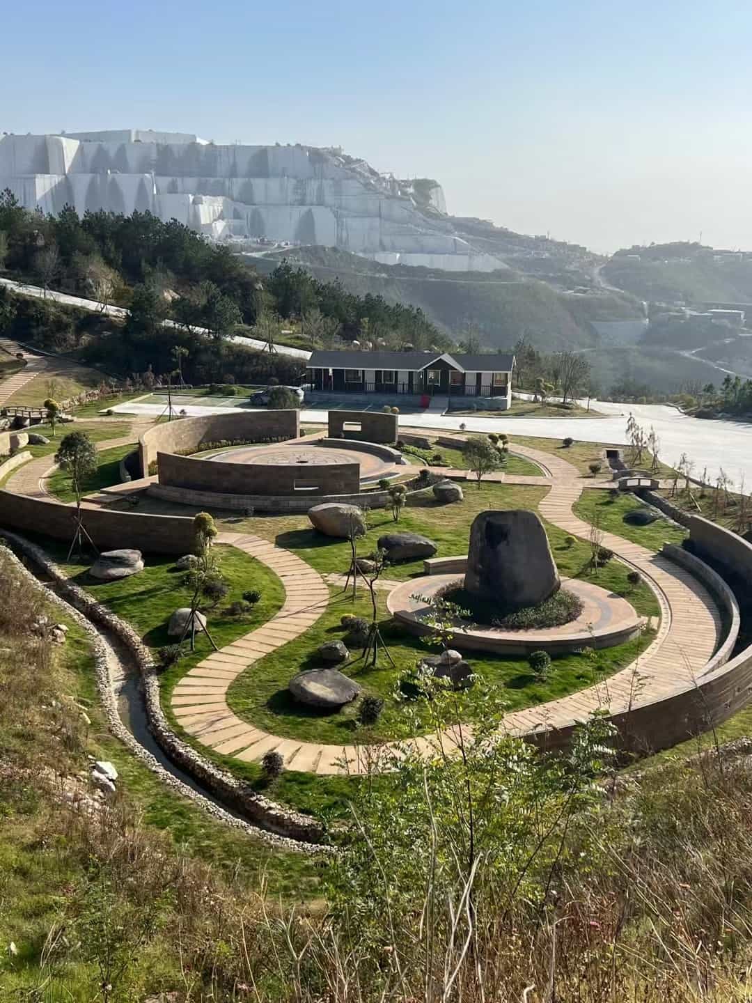 来宾仿古石铺装整体效果