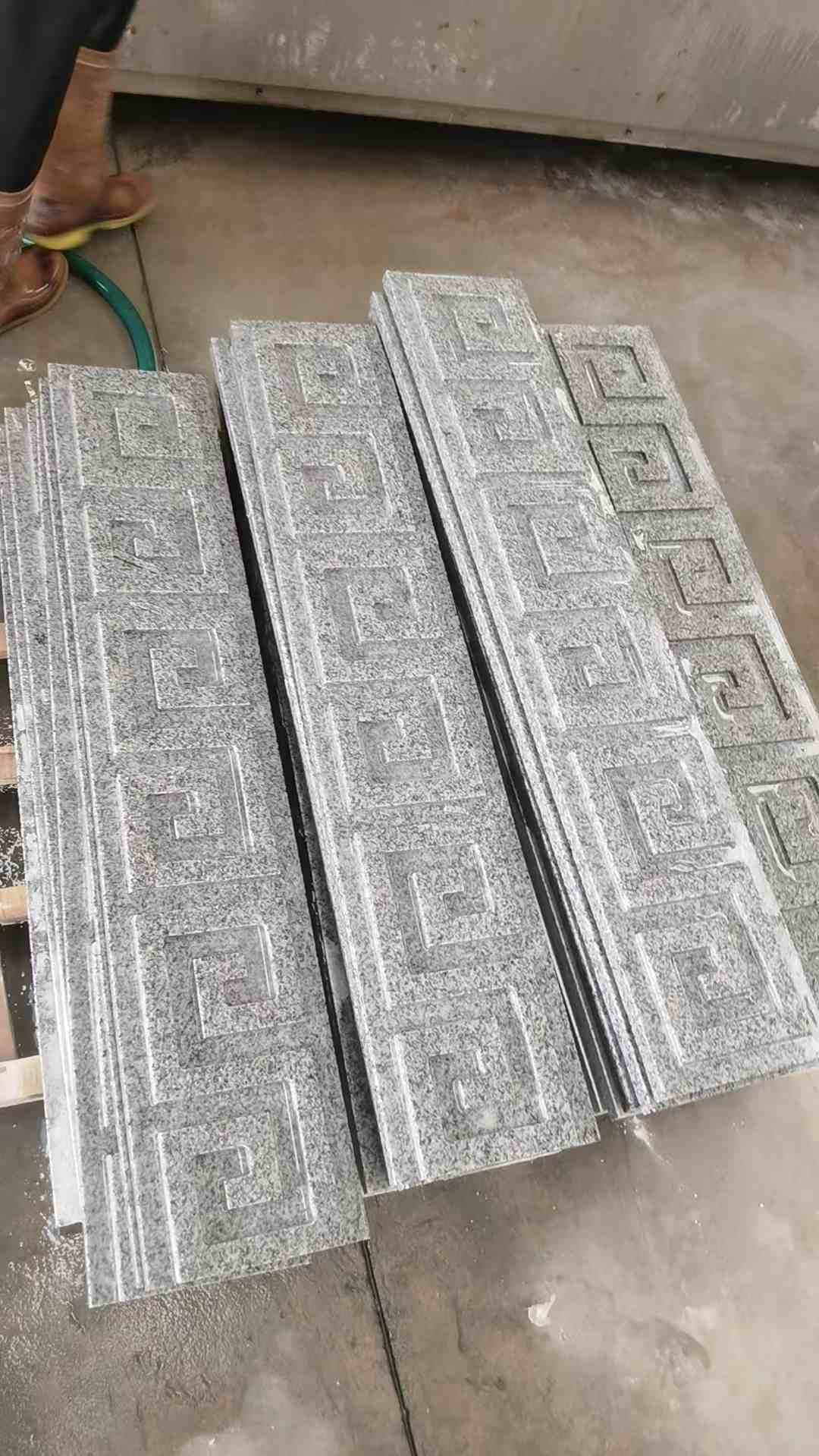 来宾 别墅回纹线条，雕刻