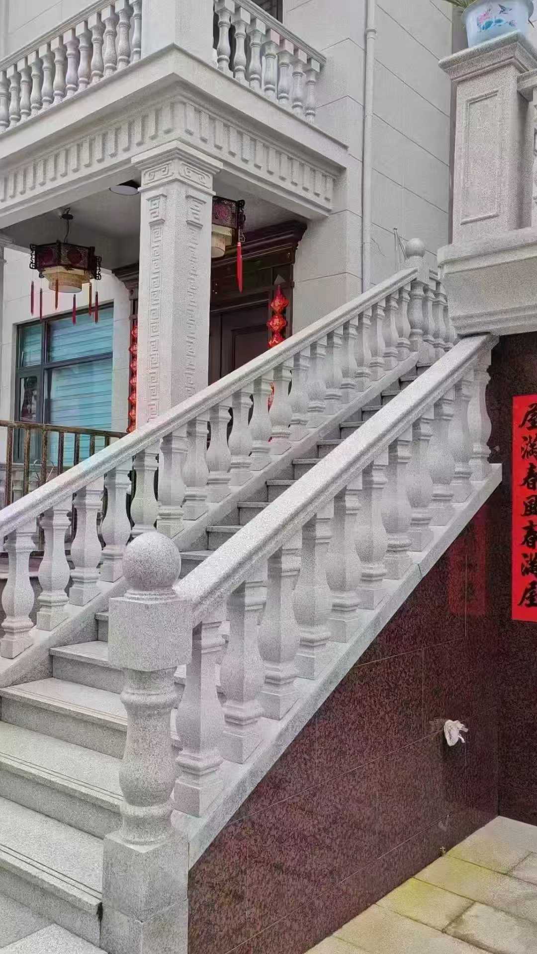 来宾 天然石材 阳台庭院护栏、栏杆