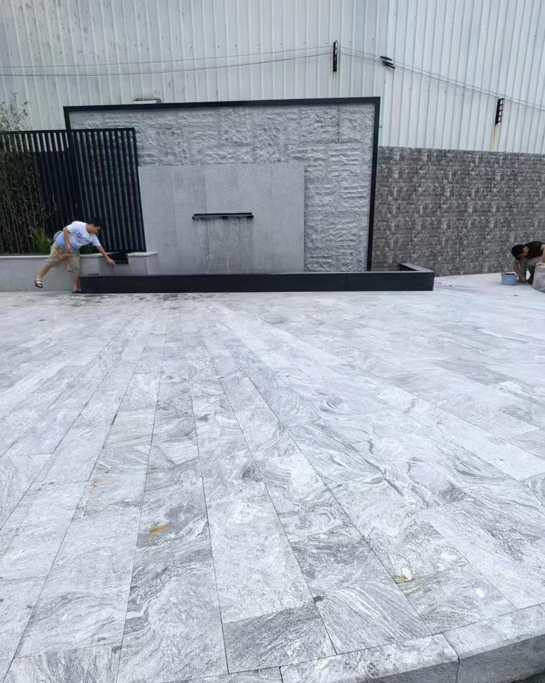 来宾 浪淘沙铺装效果