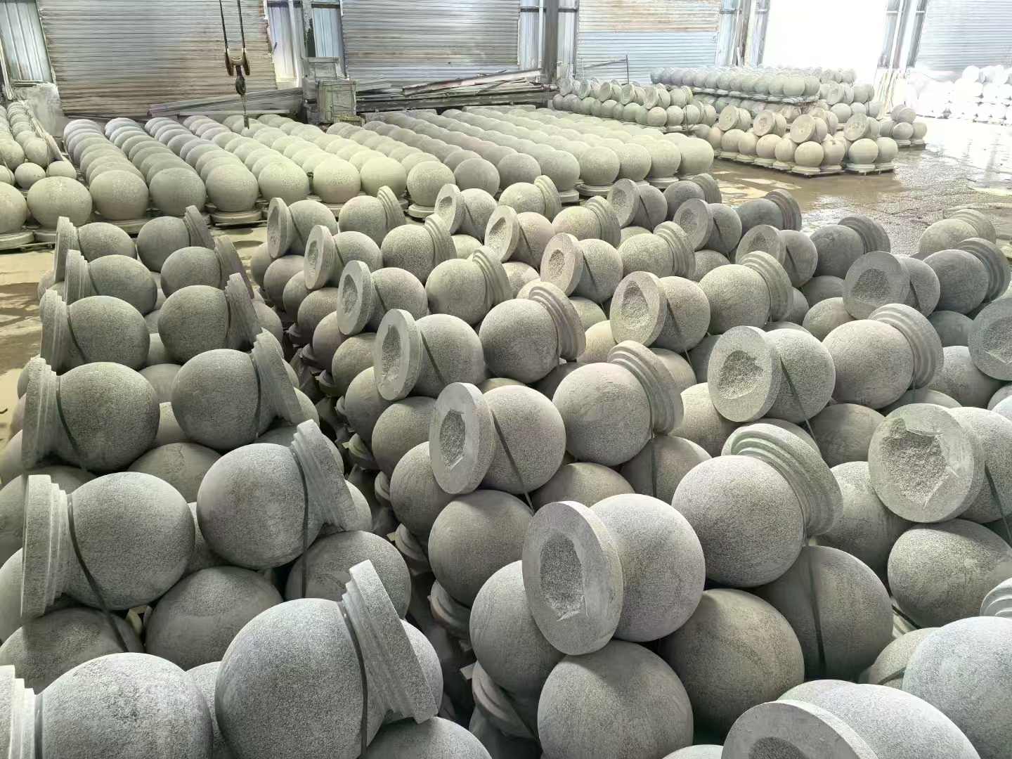 来宾石材挡车球